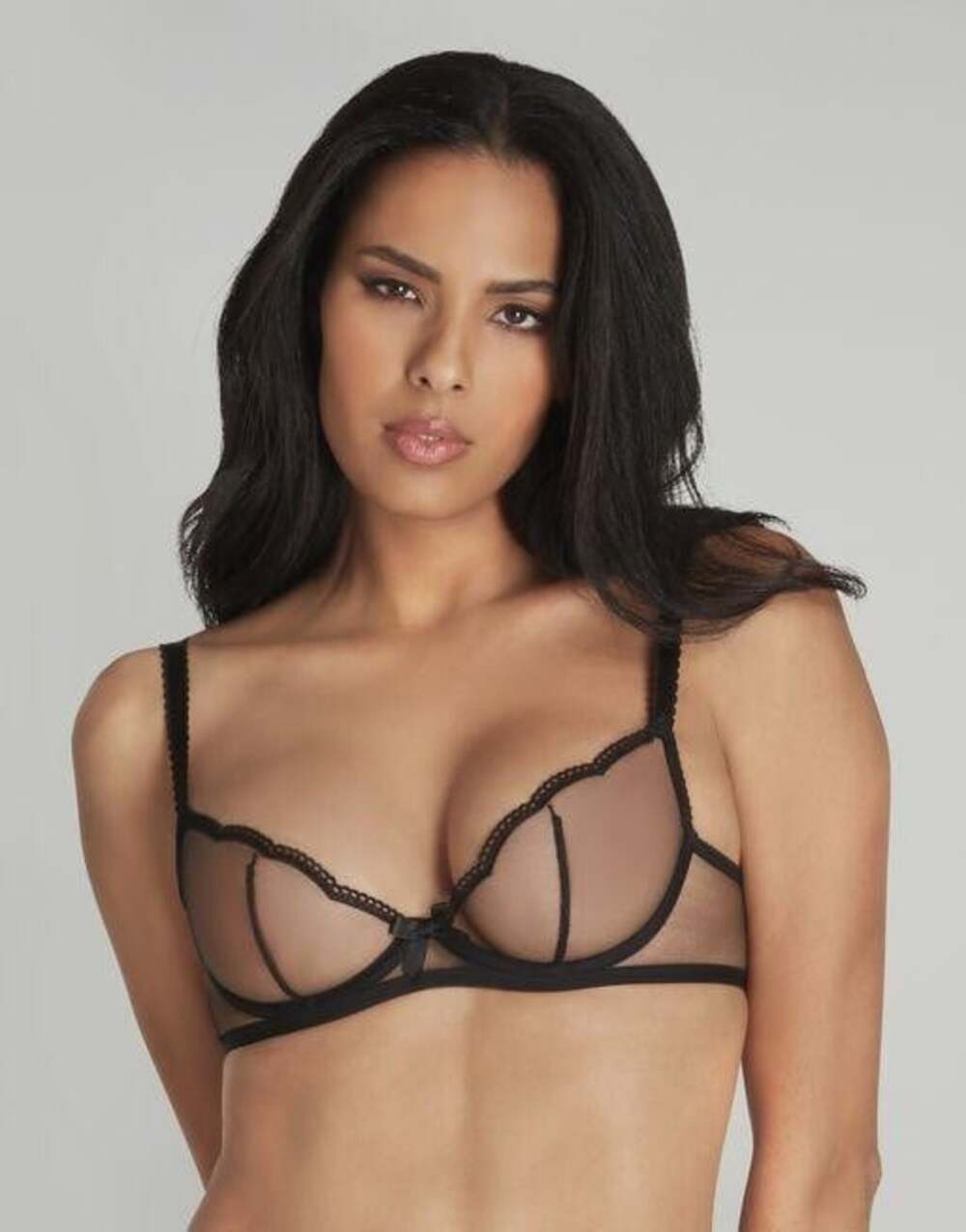 Agent Provocateur Kay Black Bra 36C NWT